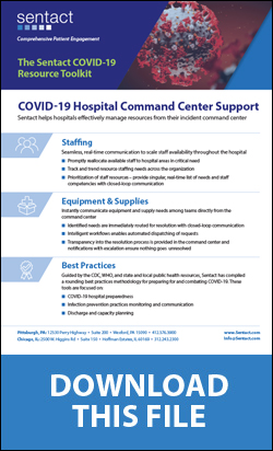 covid-19 hospital command center